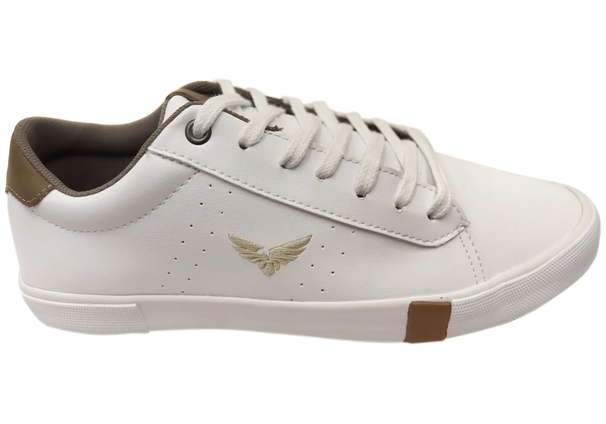 Ankle friendly Eagle Fly Timothy Mens Comfortable Lace Up Casual Shoes Made In Brazil