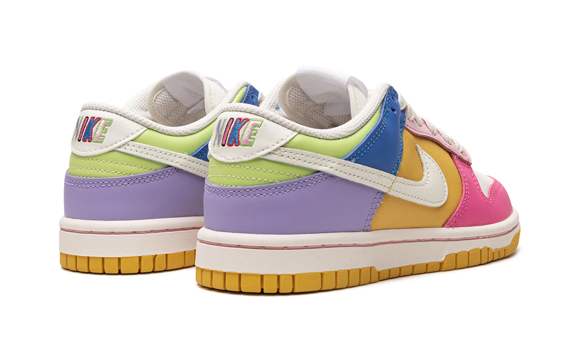 DUNK LOW WMNS "Multicolor" Elastic upper