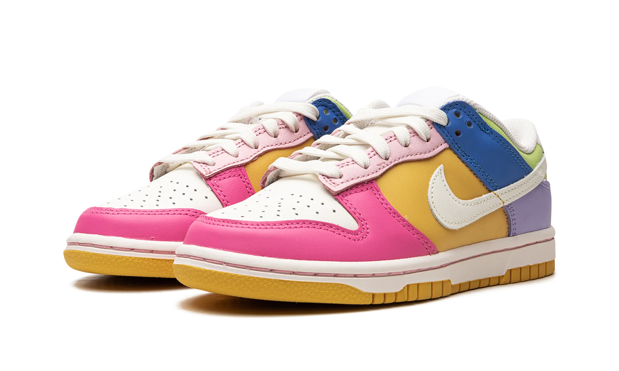 DUNK LOW WMNS "Multicolor" Block Jog Eco Friendly