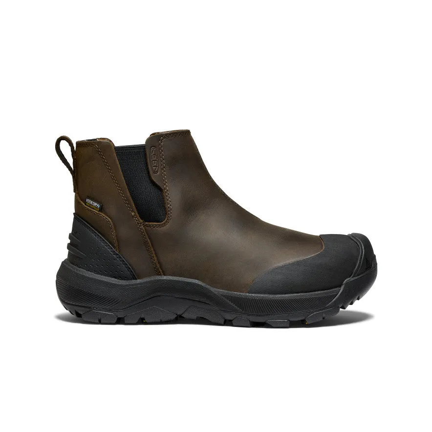 Men's Revel IV Waterproof Chelsea  |  Canteen/Black Thermal Barrier Comfort Lining Trail Runner