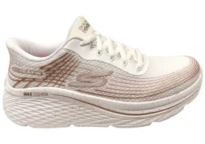 Skechers Womens Slip Ins Max Cushioning Elite 2.0 Comfortable Shoes Skate Cool Anti Odor Gym Workout