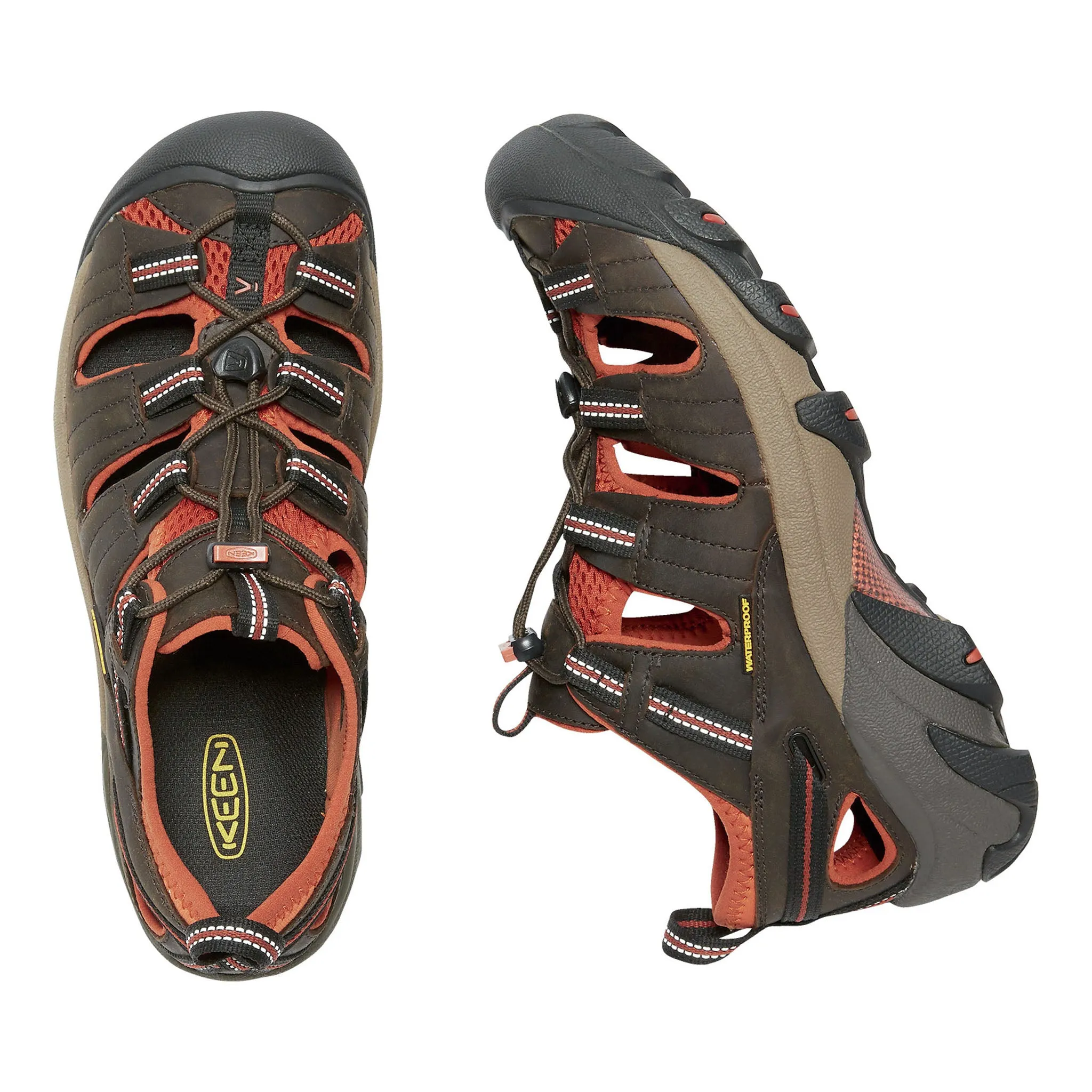 Men's Arroyo II Black Olive/Bombay Brown Grip Strong Power Grip