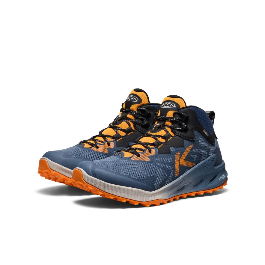 Inner Glow Men's Zionic NXT Waterproof Hiking Boot  |  Naval Academy/Bright Marigold