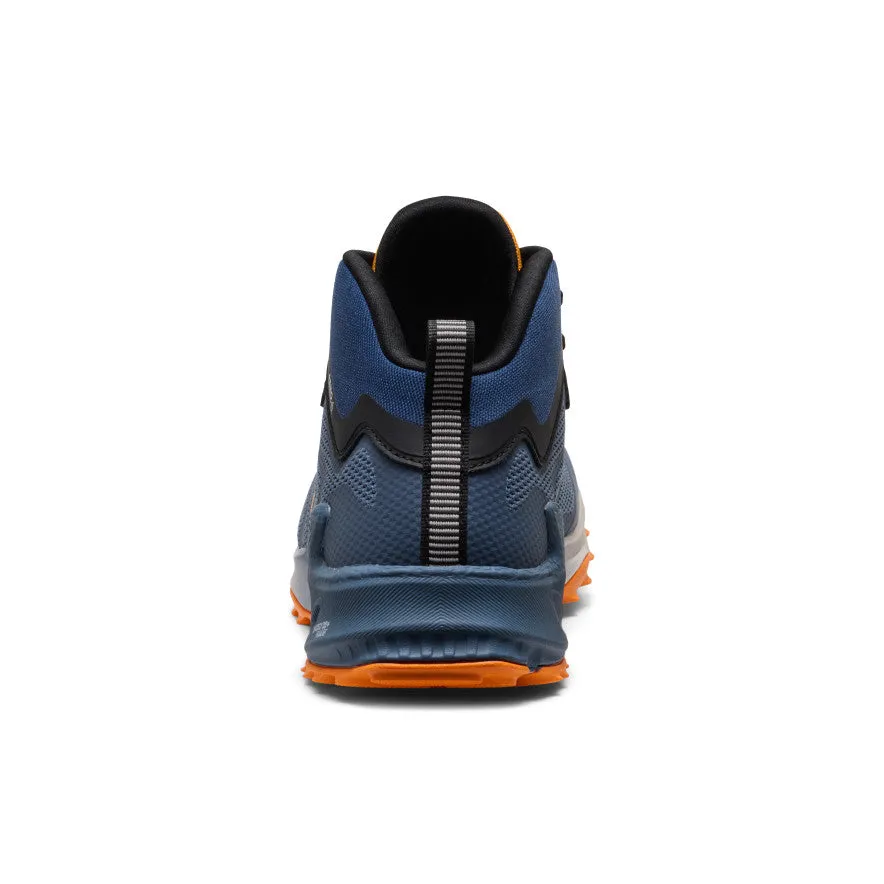 Versatile Footwear EverydayUse Men's Zionic NXT Waterproof Hiking Boot  |  Naval Academy/Bright Marigold