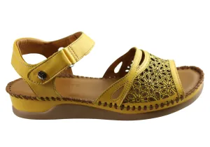 Orizonte Noble Womens European Comfortable Leather Sandals Practical And Stylish Footwear Wardrobe Staple
