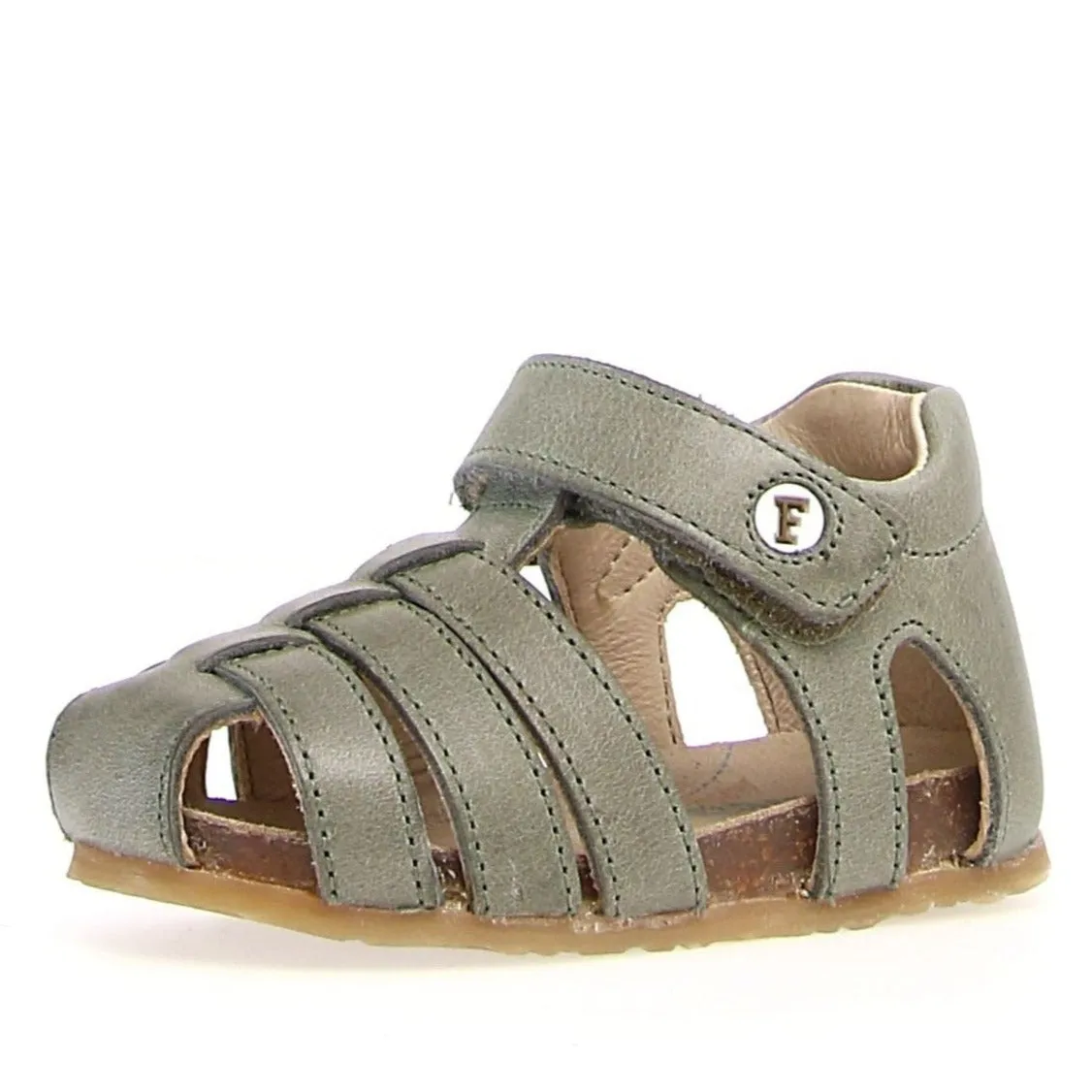 Gold Touch Walking Falcotto Alby Boy's and Girl's Closed Toe Sandals - Sage