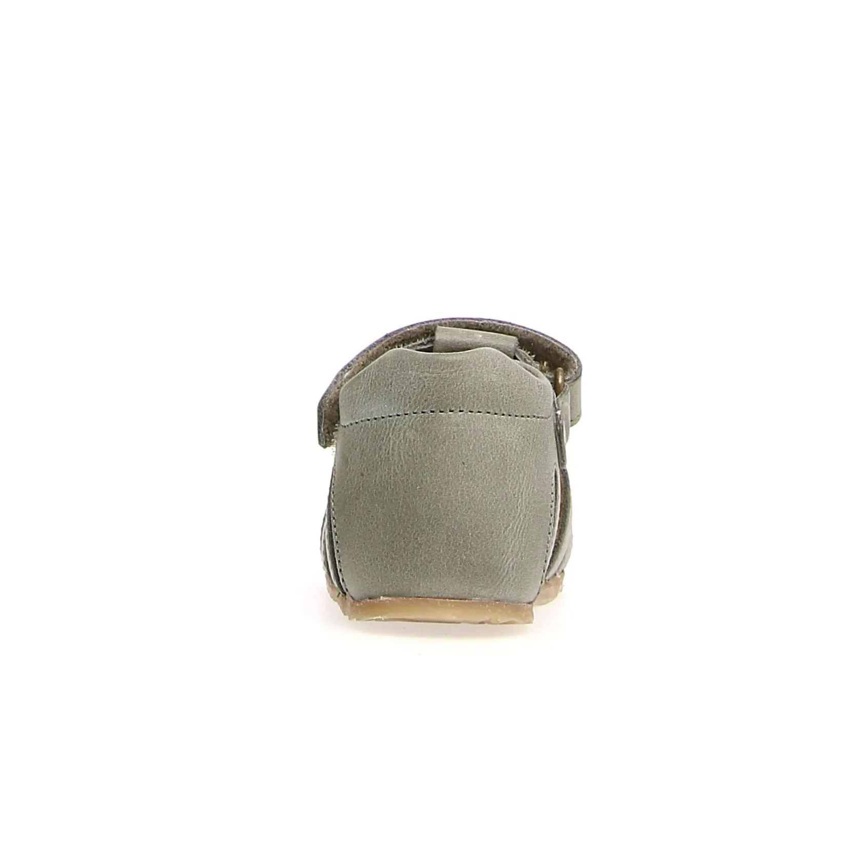 Comfy Strap Simple Slip Falcotto Alby Boy's and Girl's Closed Toe Sandals - Sage
