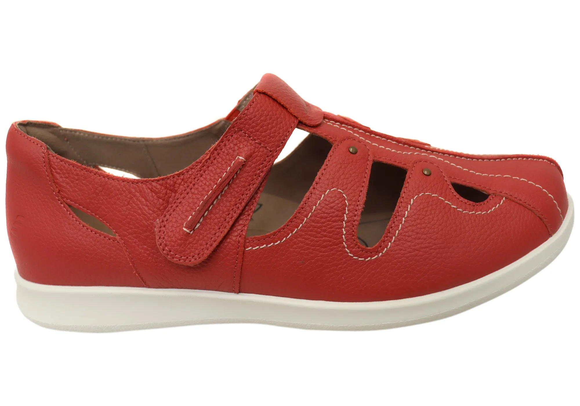 Air Boost Homyped Jamima Womens Supportive Comfortable Leather Shoes