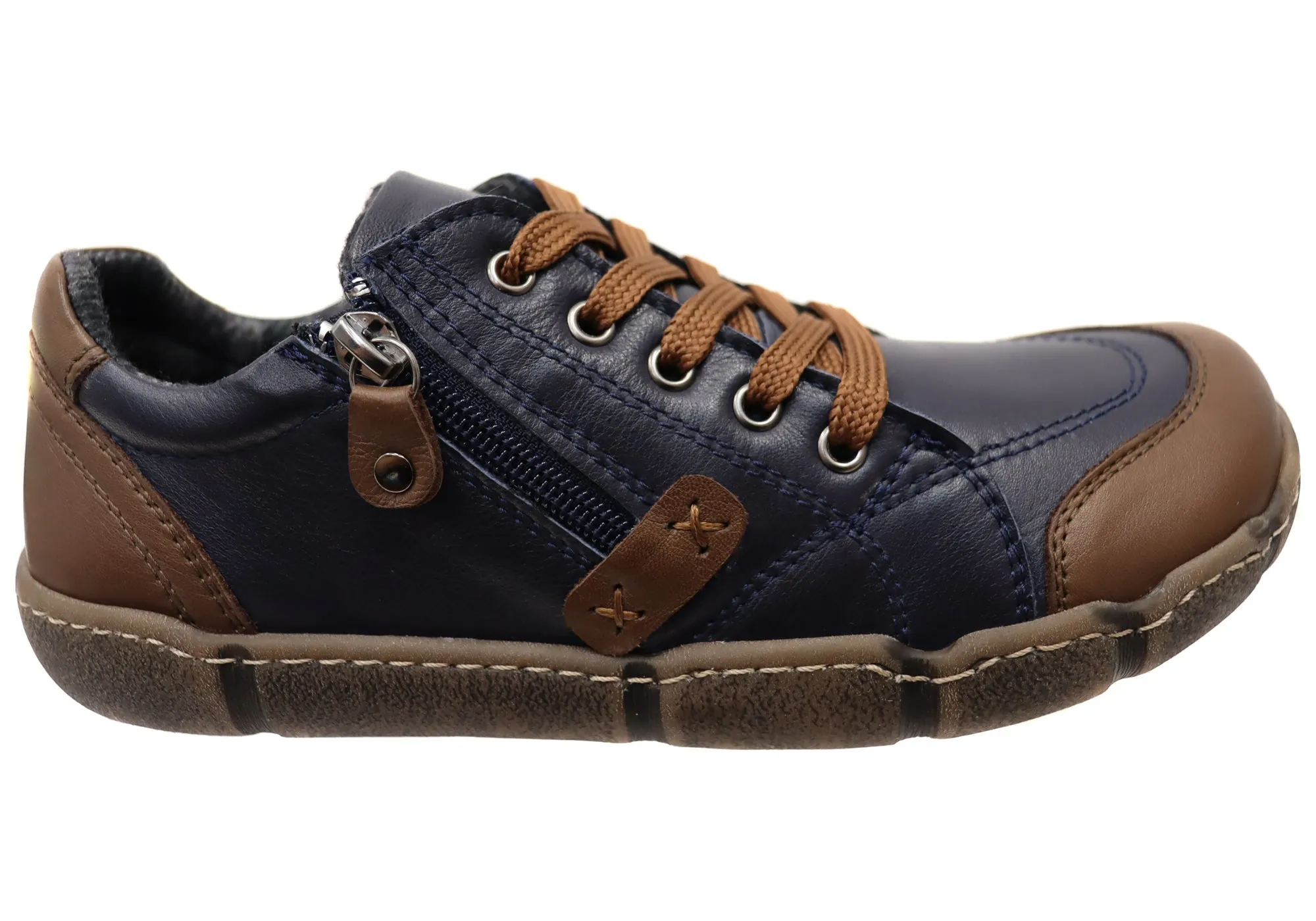 Orizonte Rusden Womens Comfortable Leather European Shoes Play Hard
