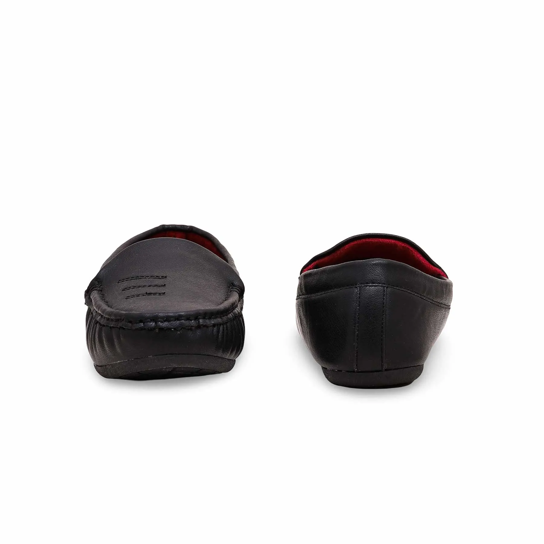 Black Moccasin WN4407 Urban Minimal Everyday Ease