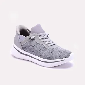Womens Gray Sneakers 0440806 Long Day Low Comfort