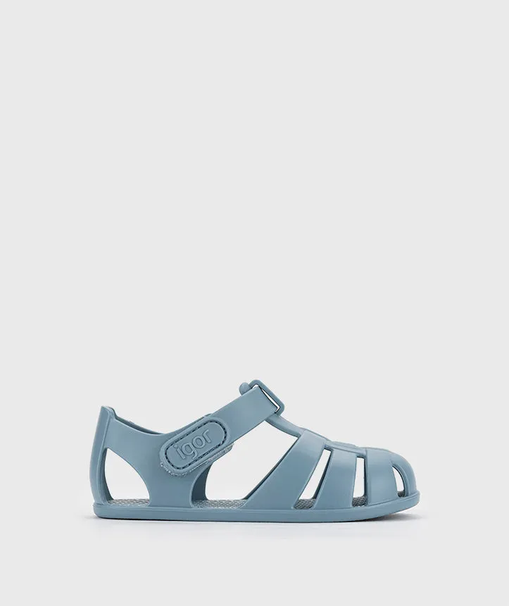 Igor Boy's and Girl's Nemo Solid Sandals, Oceano Fast Fit