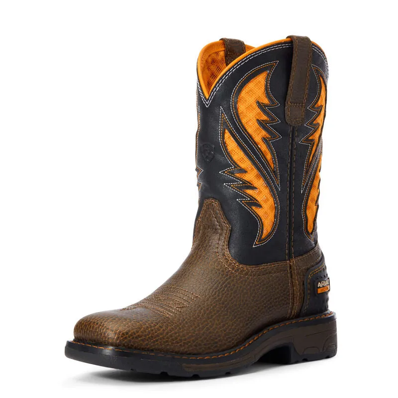 Daily Comfort Reinforced Form Mountain Climber Ariat Work VentTEK Children's Boot