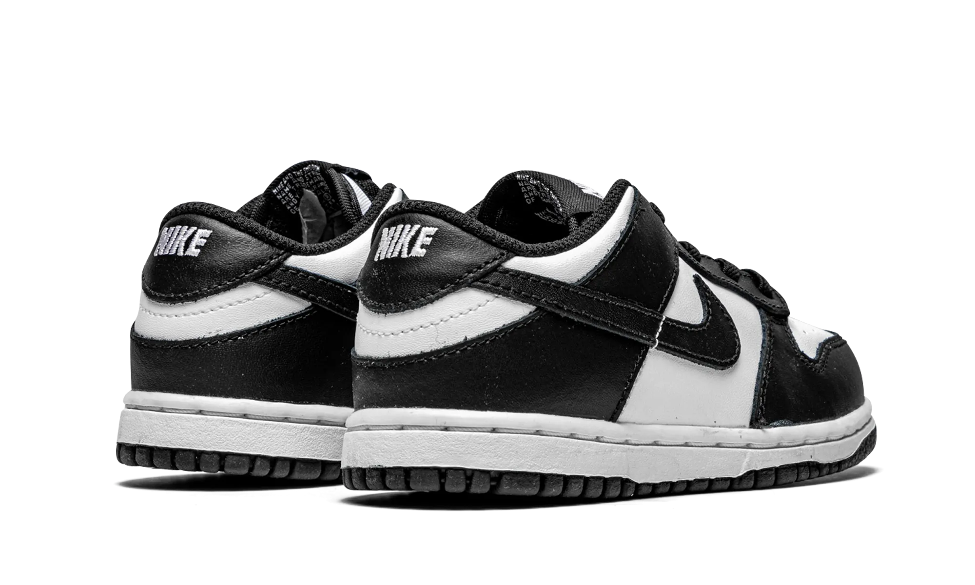 Flat Outsole Dunk Low TD "Panda - Black / White"