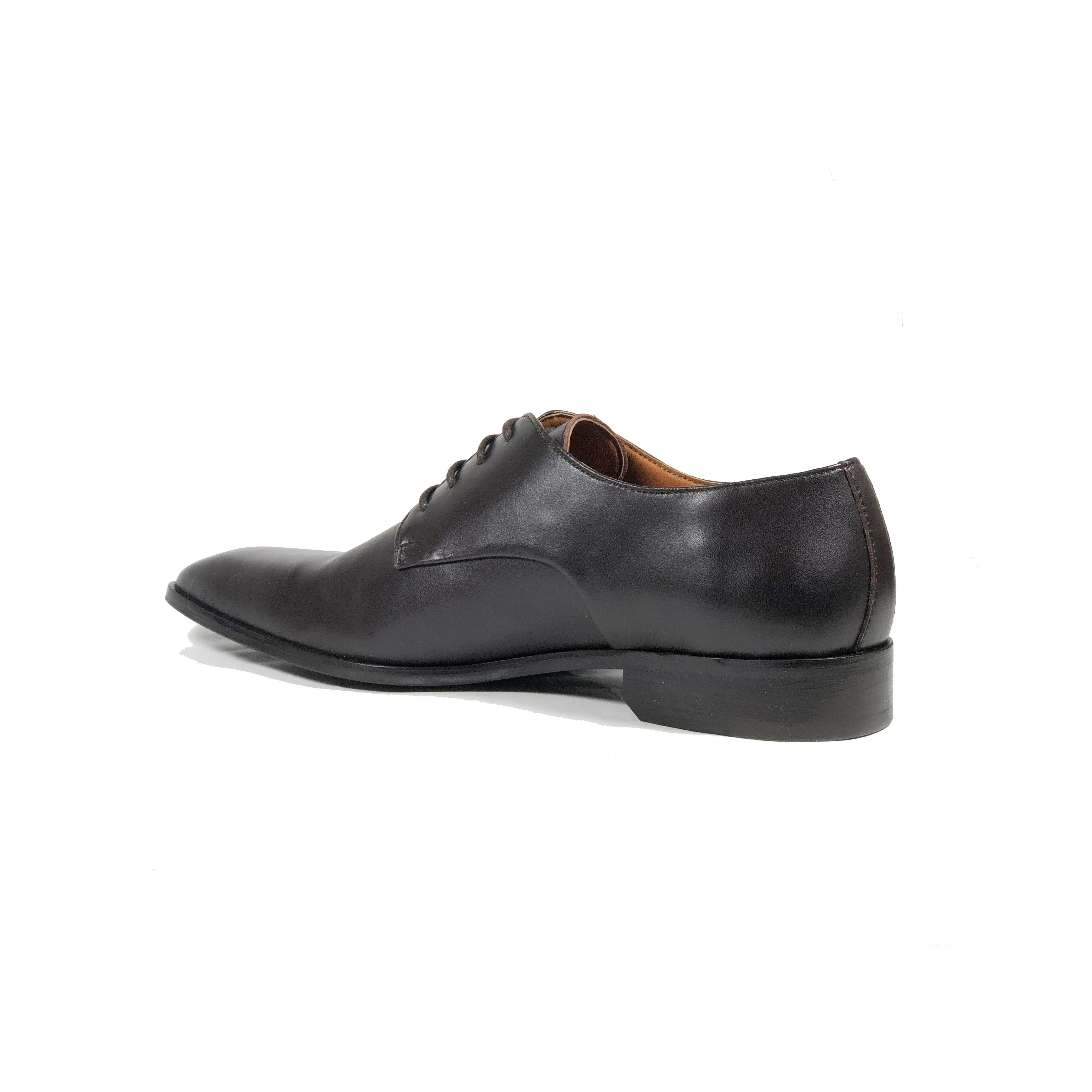 'Remy' Classic Vegan Derby by Zette Shoes - Chocolate Brown Memory Foam Wellness Seekers Fresh Tone