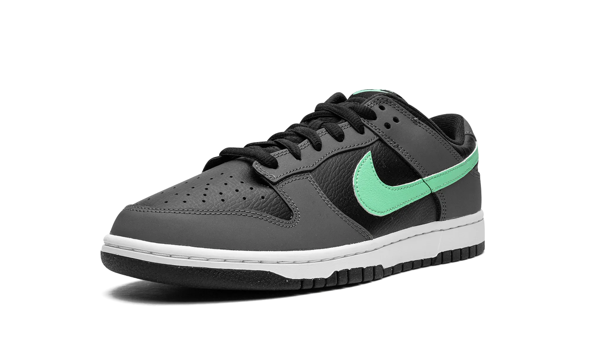 Plain Jog Office Fit Dunk Low Retro "Black / Green Glow"