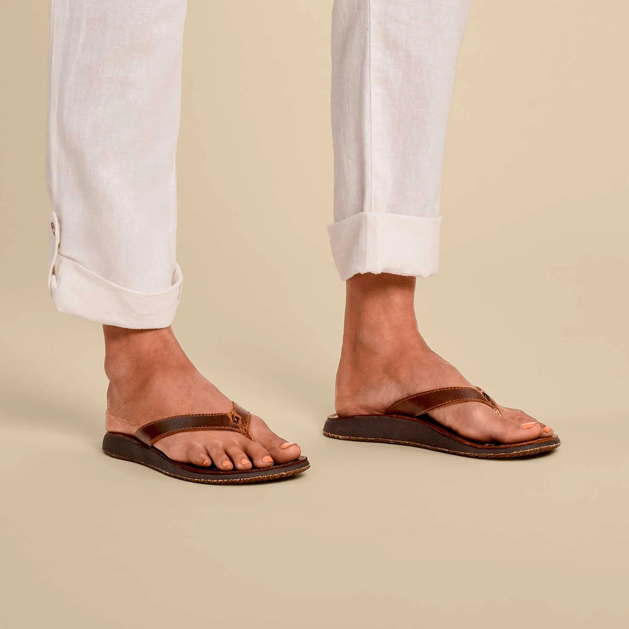 Paniolo - Natural Shore Style Ankle Strap
