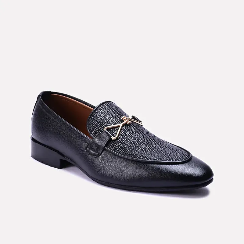 Soft Padding Eminence Black Formal Shoes 0111155
