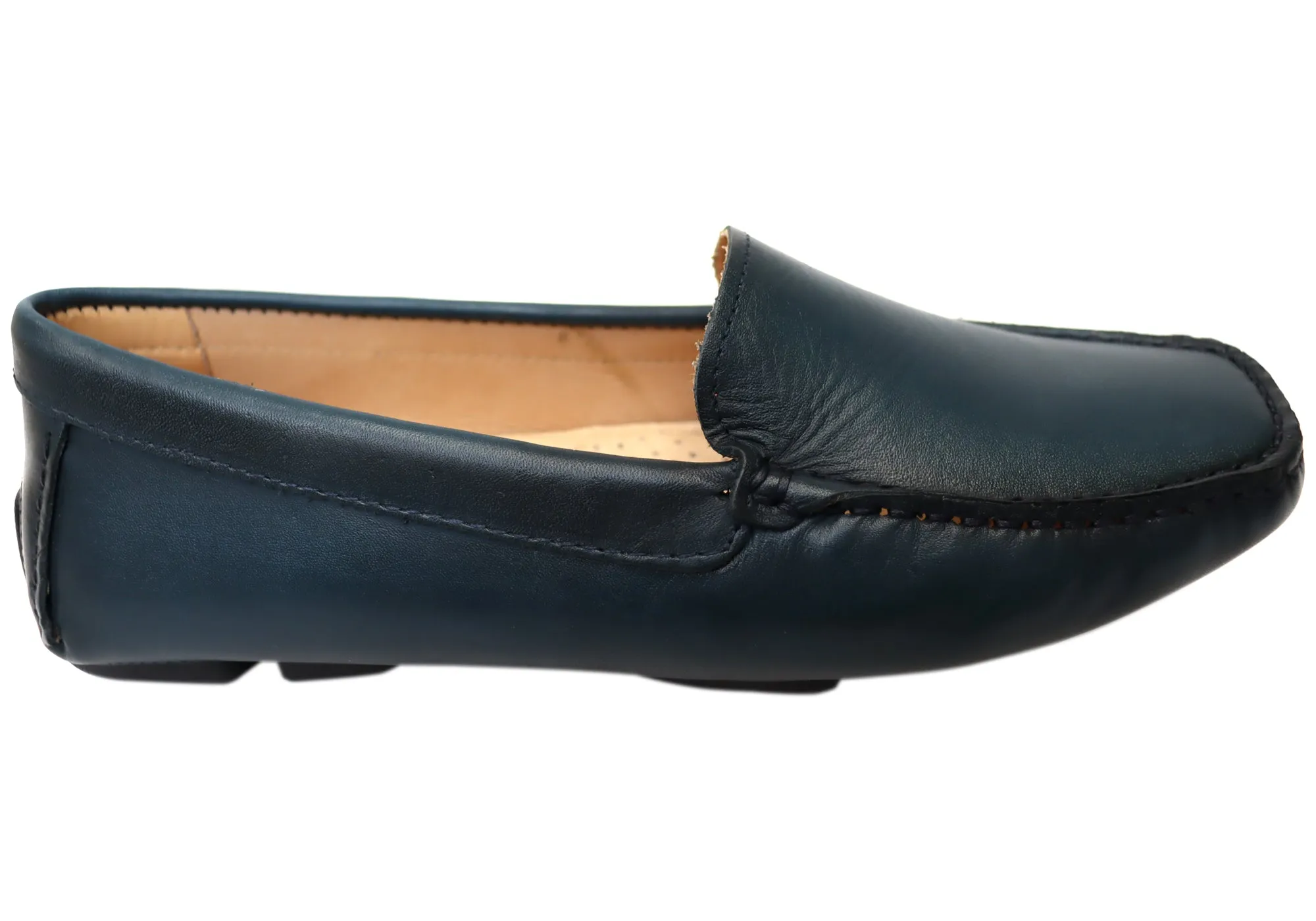 Savelli Linda Womens Comfort Leather Loafer Shoes Made In Brazil All Terrain Health Focused Heart Glow