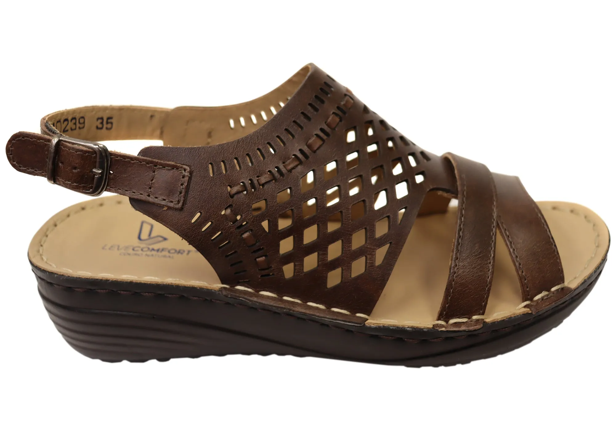 Light Slip-on Shoes Tassel Fun Levecomfort Cassandra Womens Brazilian Comfortable Leather Sandals