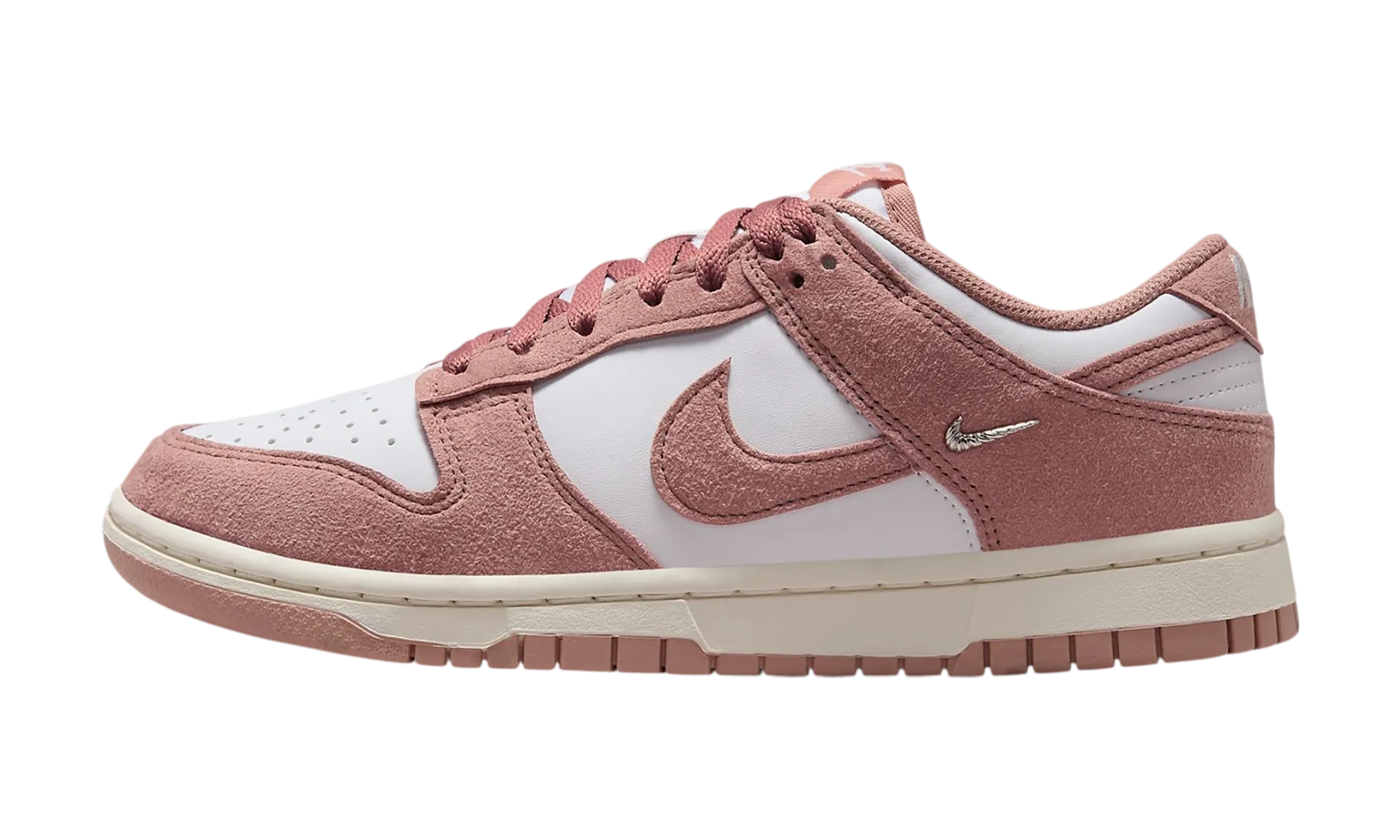 Dunk Low WMNS "Mini Swoosh - Rose Whisper" Steady Hike Ride Friendly