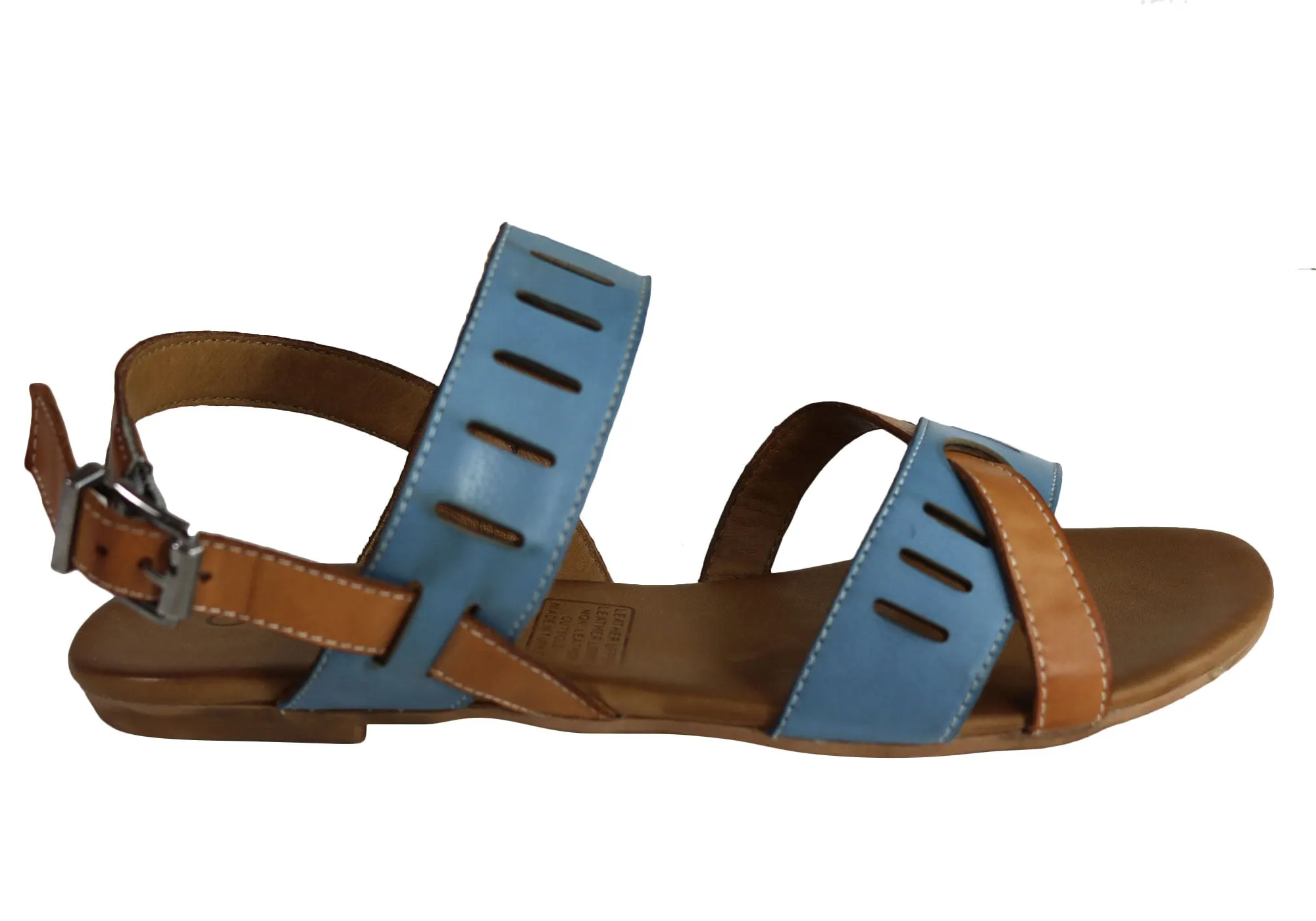 Car Ride Orizonte Toto Womens European Leather Comfortable Flat Fashion Sandals