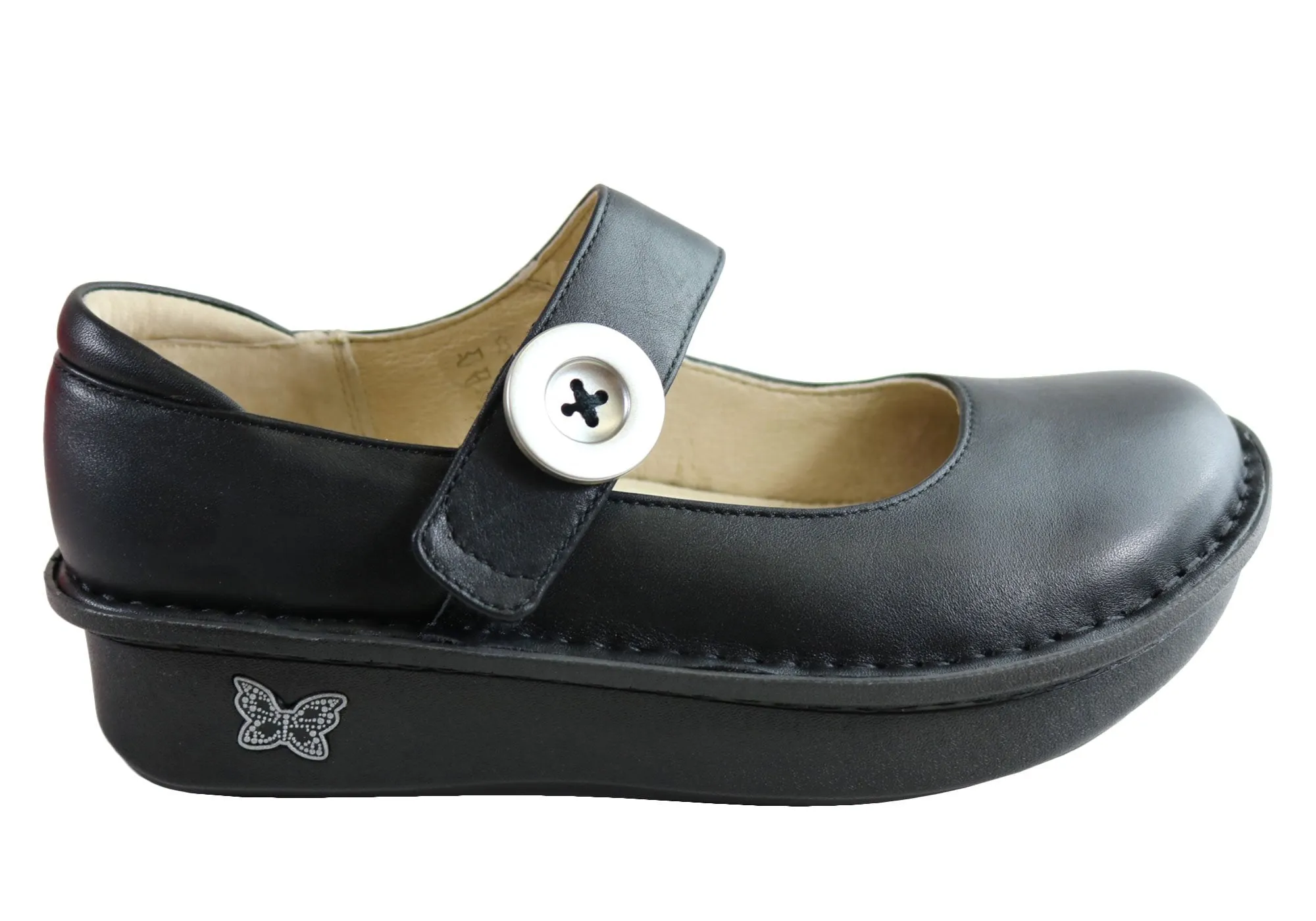 Alegria Paloma Womens Comfortable Leather Mary Jane Shoes Everyday Quick Pack