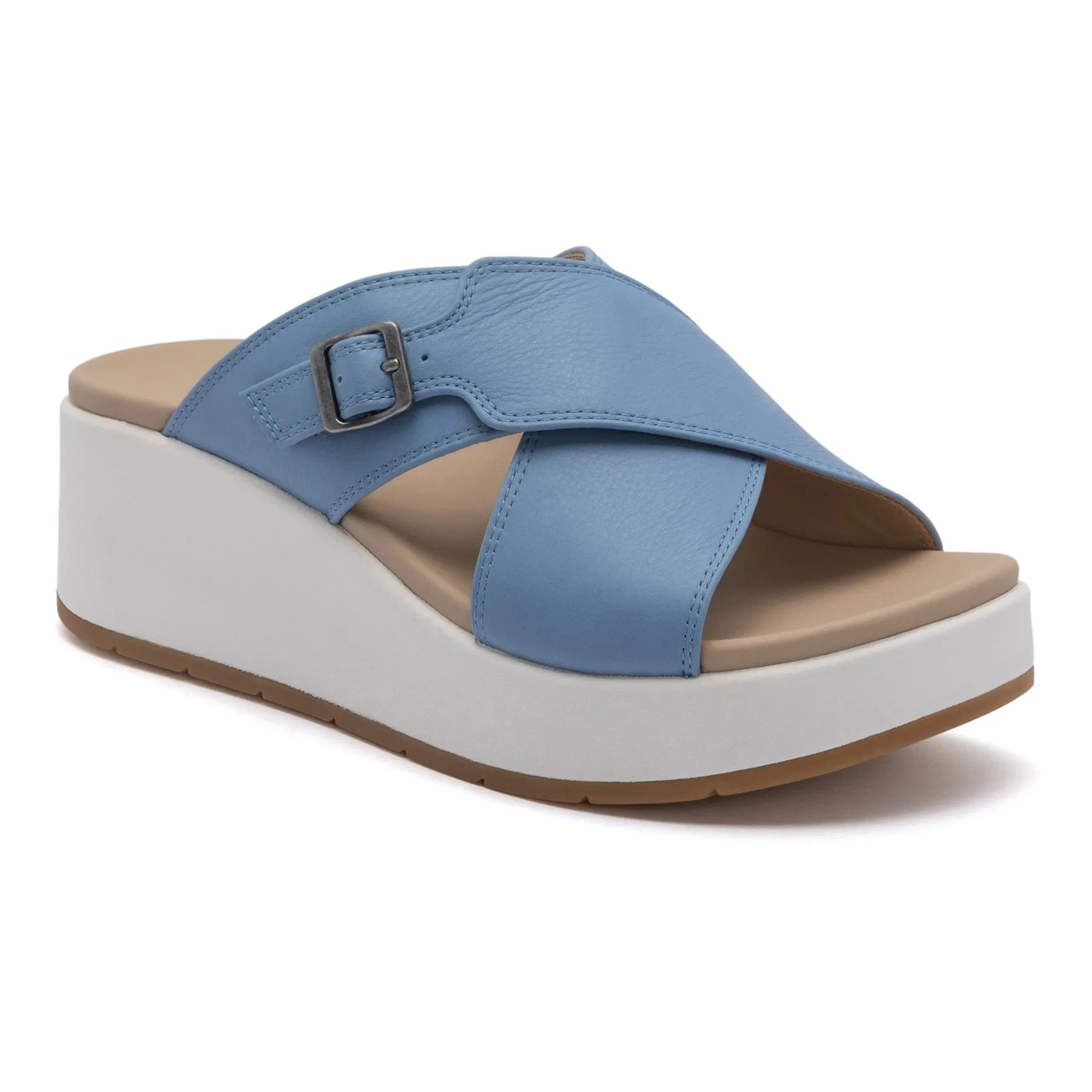 Footwear for Traveling Comfy lining Solstice Cross Slide