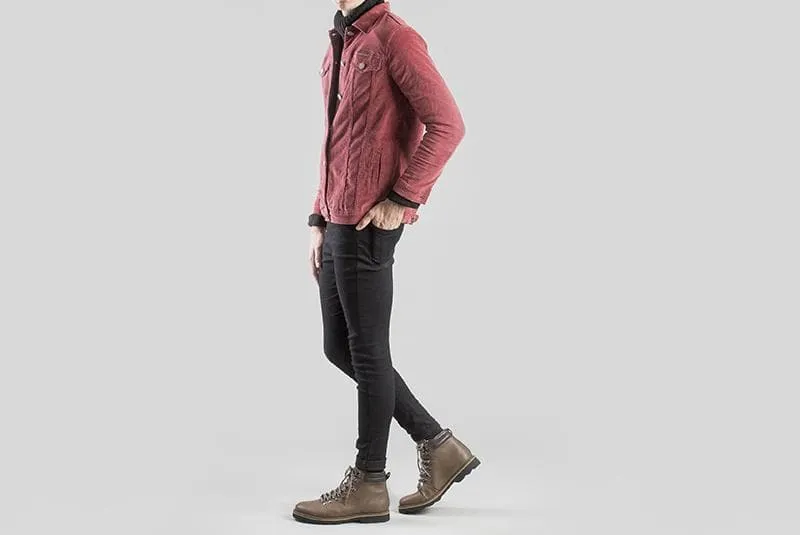 'Jeffery' Unisex Boots by Ahimsa - espresso Grippy Outsole Mountain Climber