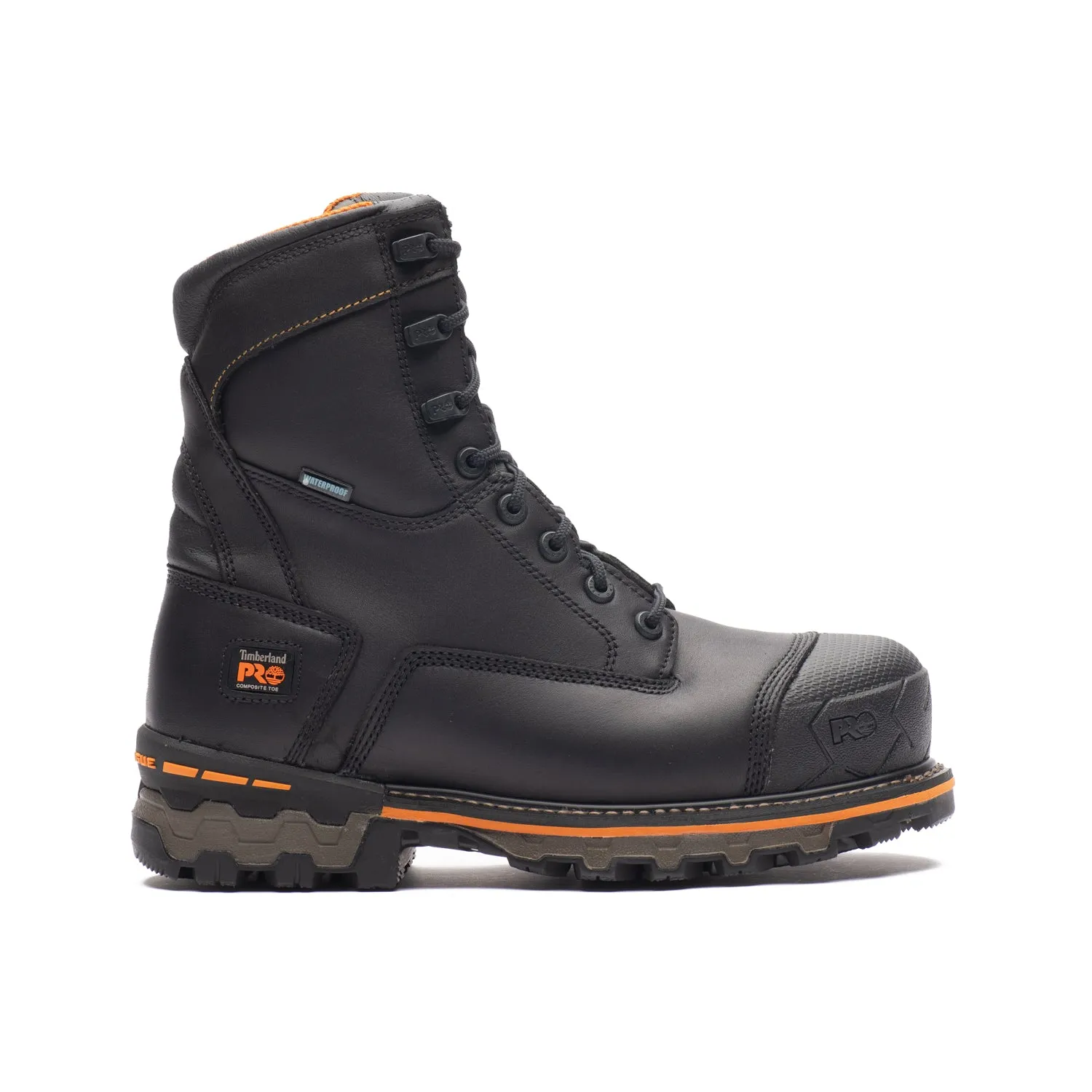 Stable Support Cold Weather Commuter Mountain Proof Boondock Men's 8" composite toe leather work boots 89645