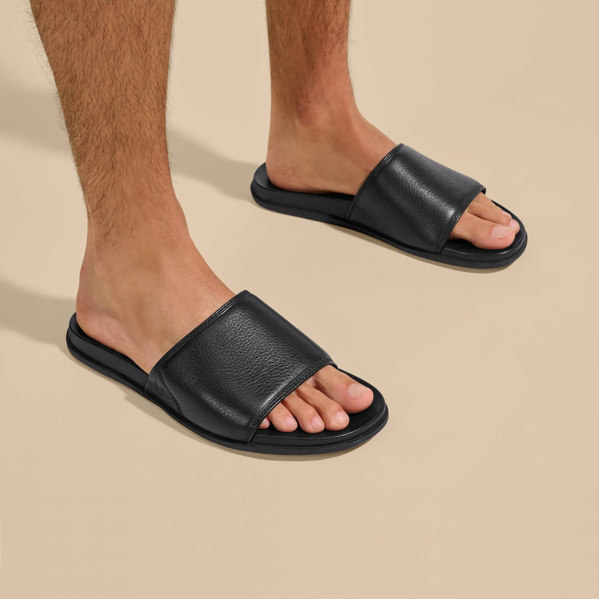 All Season Chic Flats ????lali Slide - Black / Black