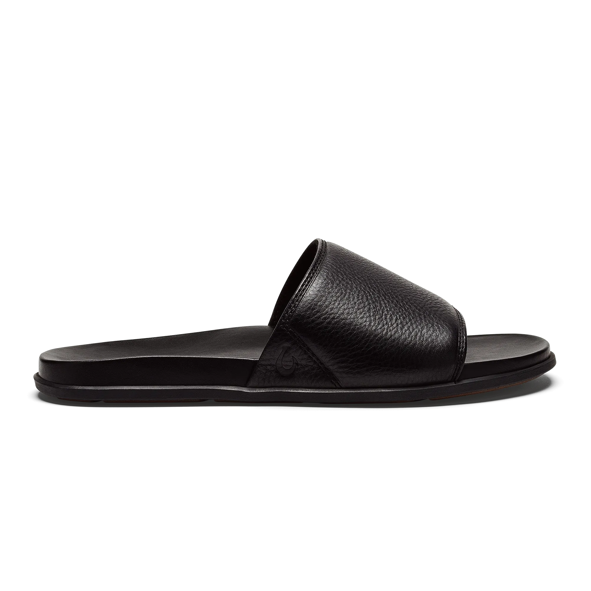 Suede ????lali Slide - Black / Black