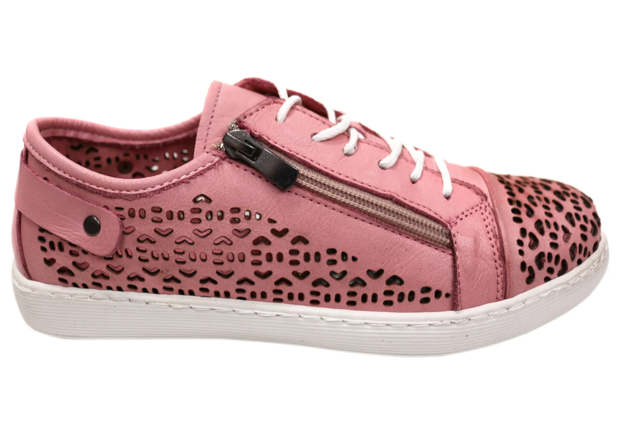 Trail Ease Orizonte Prelude Womens Leather European Comfortable Casual Shoes