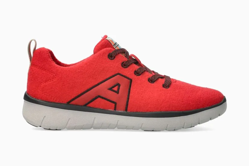 La Viva - Red Merino Wool Comfort Tongue Mix Hue