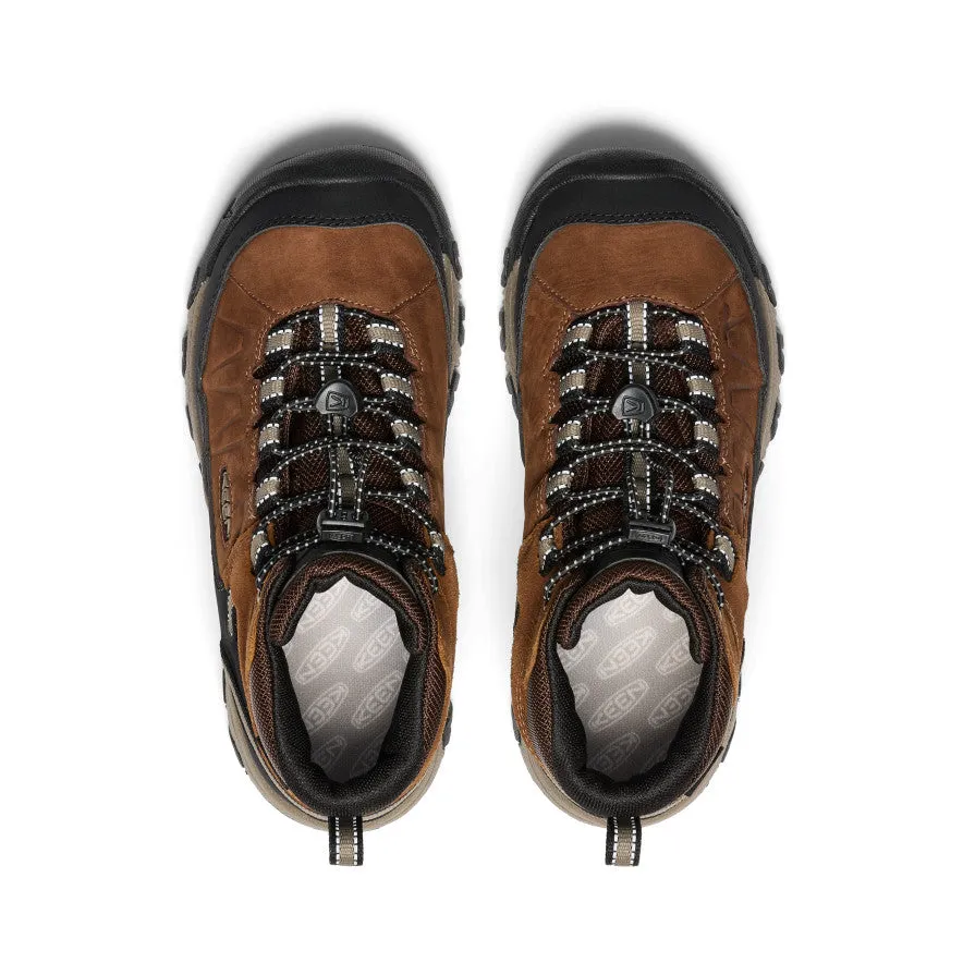 Warehouse Worker Big Kids' Targhee IV Waterproof Hiking Boot  |  Bison/Brindle