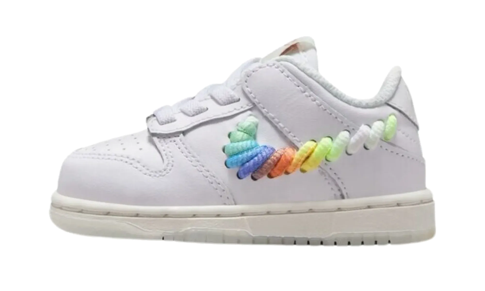 Dunk Low TD "Rainbow Lace Swoosh" Foot Wellness Light   weight   design