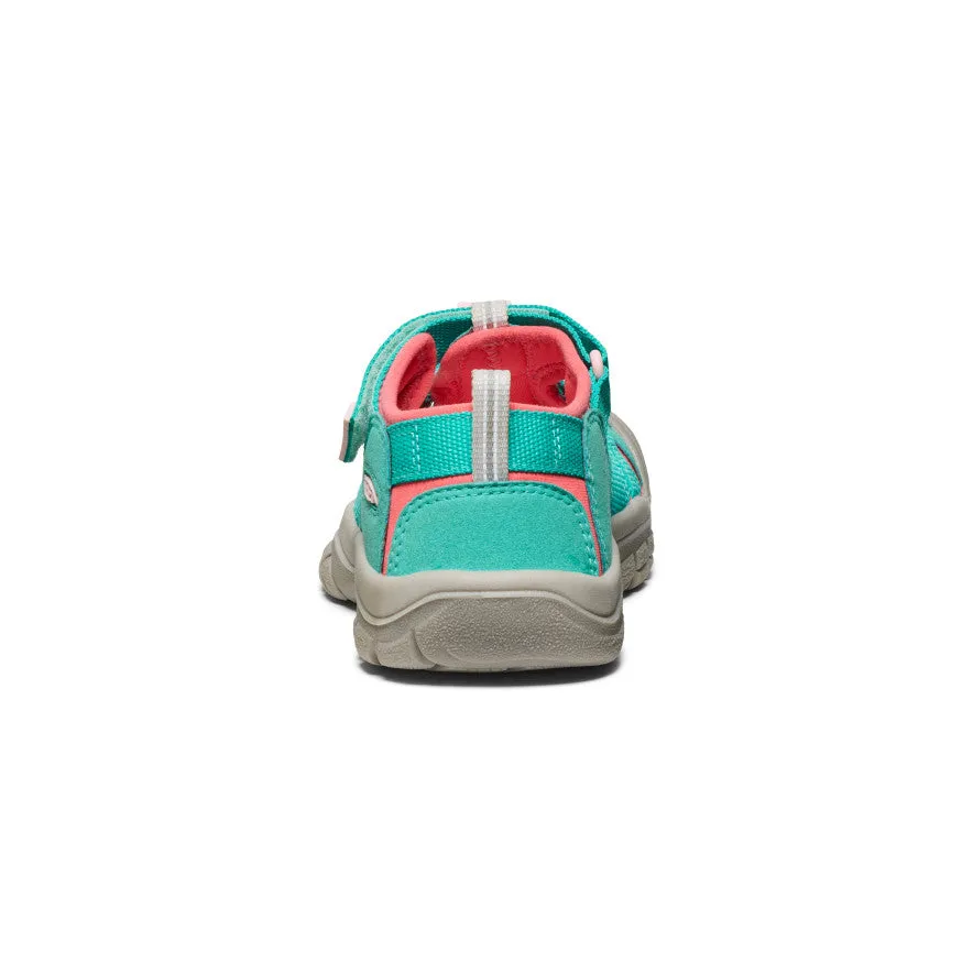 Big Kids' Newport H2  |  Bright Aqua/Giggle Pink High-Quality Material