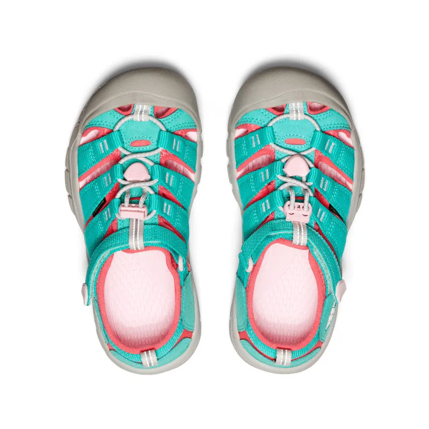 Big Kids' Newport H2  |  Bright Aqua/Giggle Pink Stay Casual Casual Style