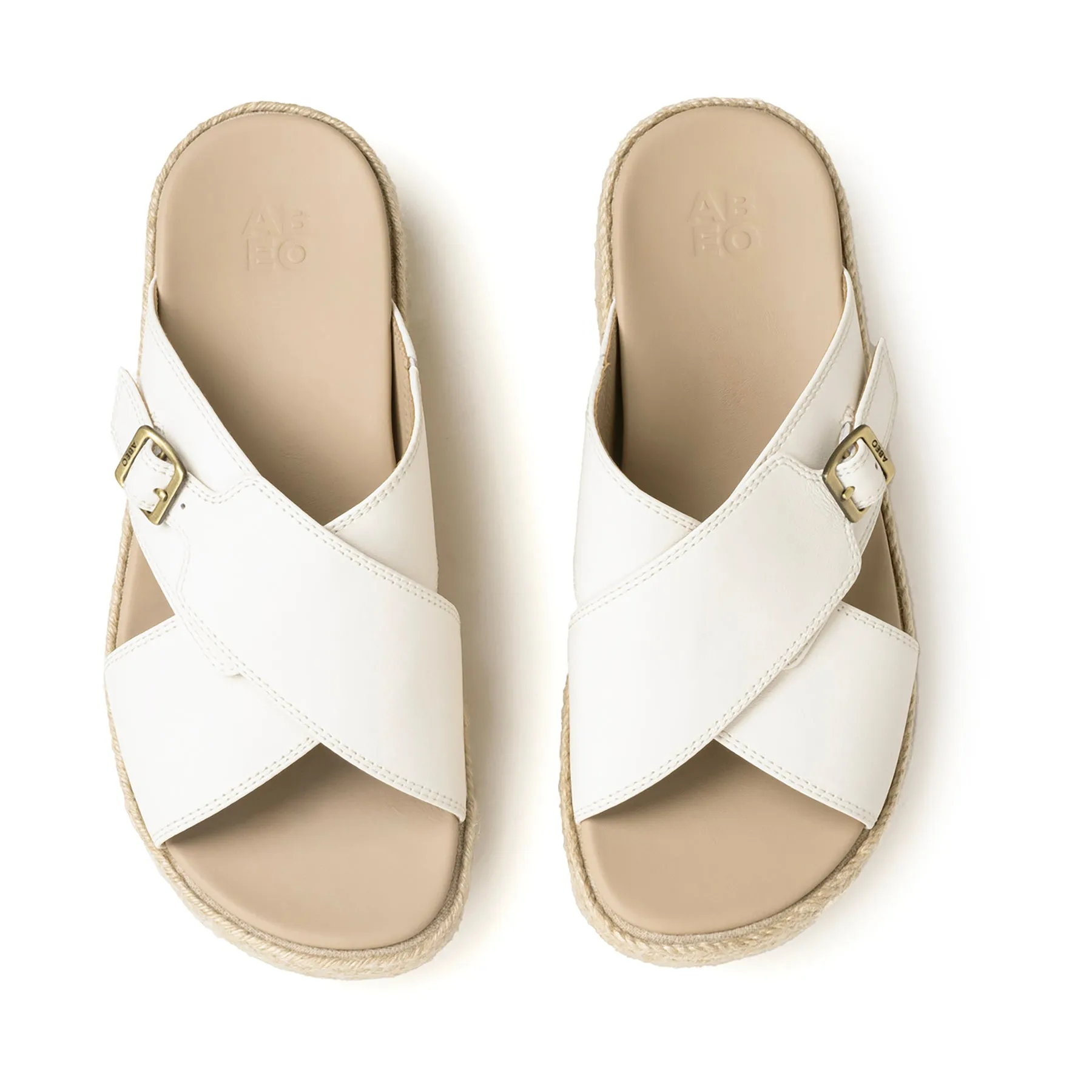Solstice Cross Slide Metatarsal Neutral Color Weave Style