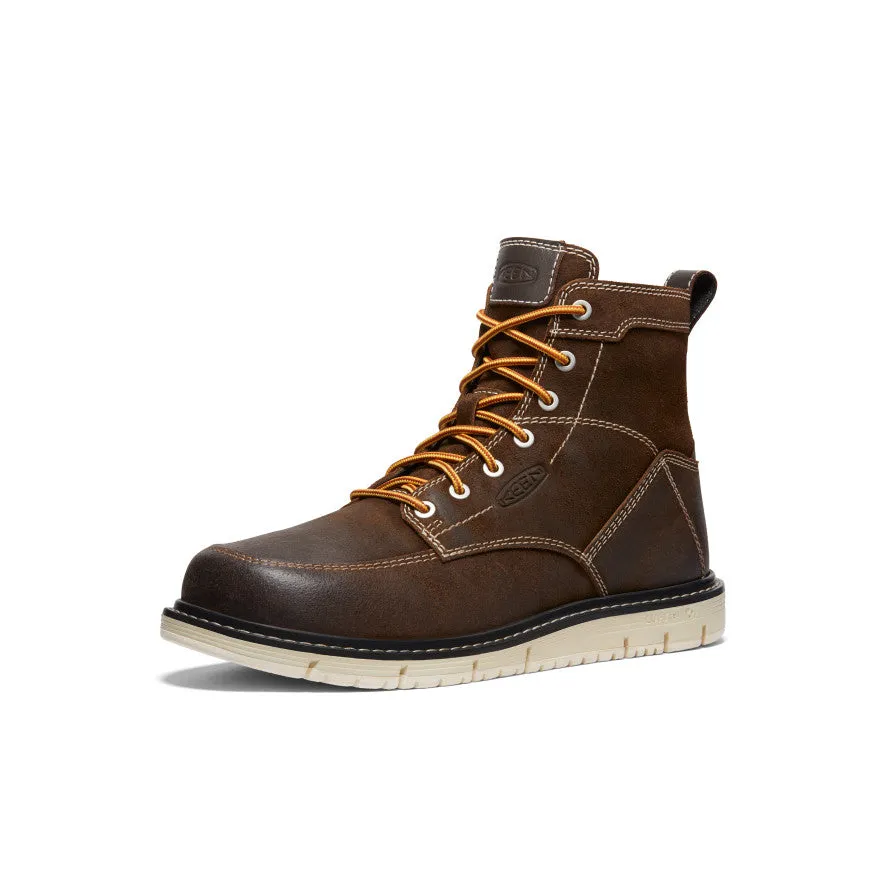 Men's San Jose 6" Boot (Soft Toe)  |  Coffee Bean/Star White Dry Guard Grippy Outsole Rural Traveler