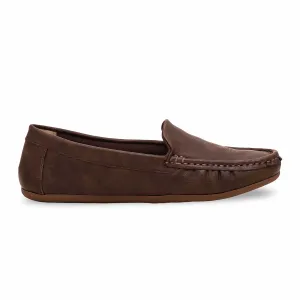 Comfortable Fit Shoes Weekend Trips Brown Moccasin WN4405
