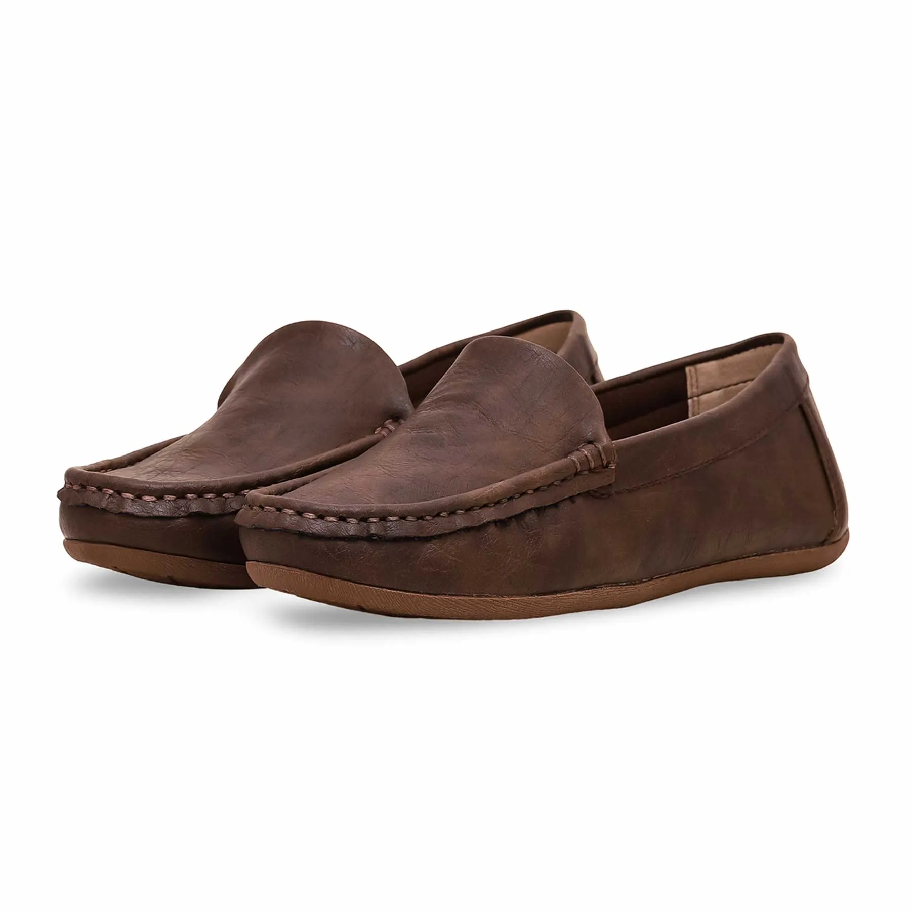 Neutral Vibe Breathable Upper Brown Moccasin WN4405