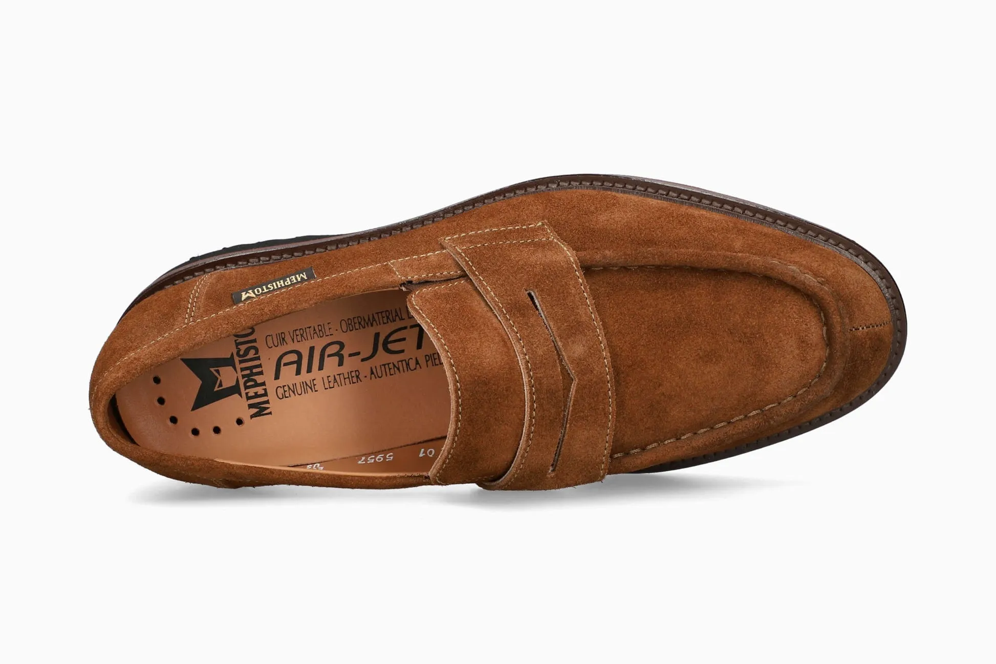 Boardroom Entry Durable outsole Buck - Brown Suede 9858