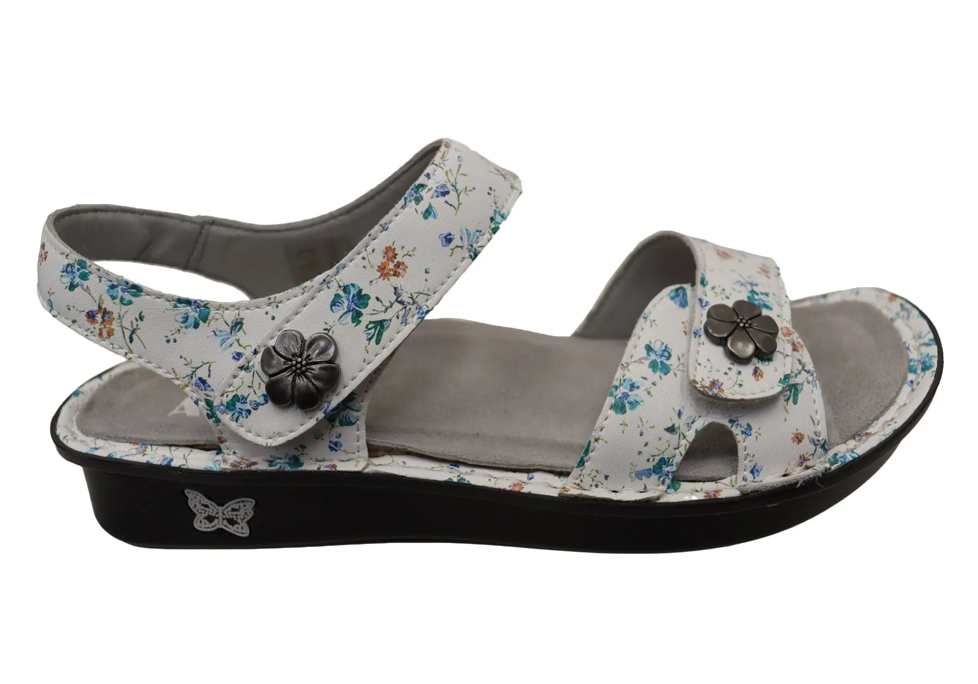 Sporty Comfort Daily Relax Alegria Vienna Womens Comfortable Leather Sandals