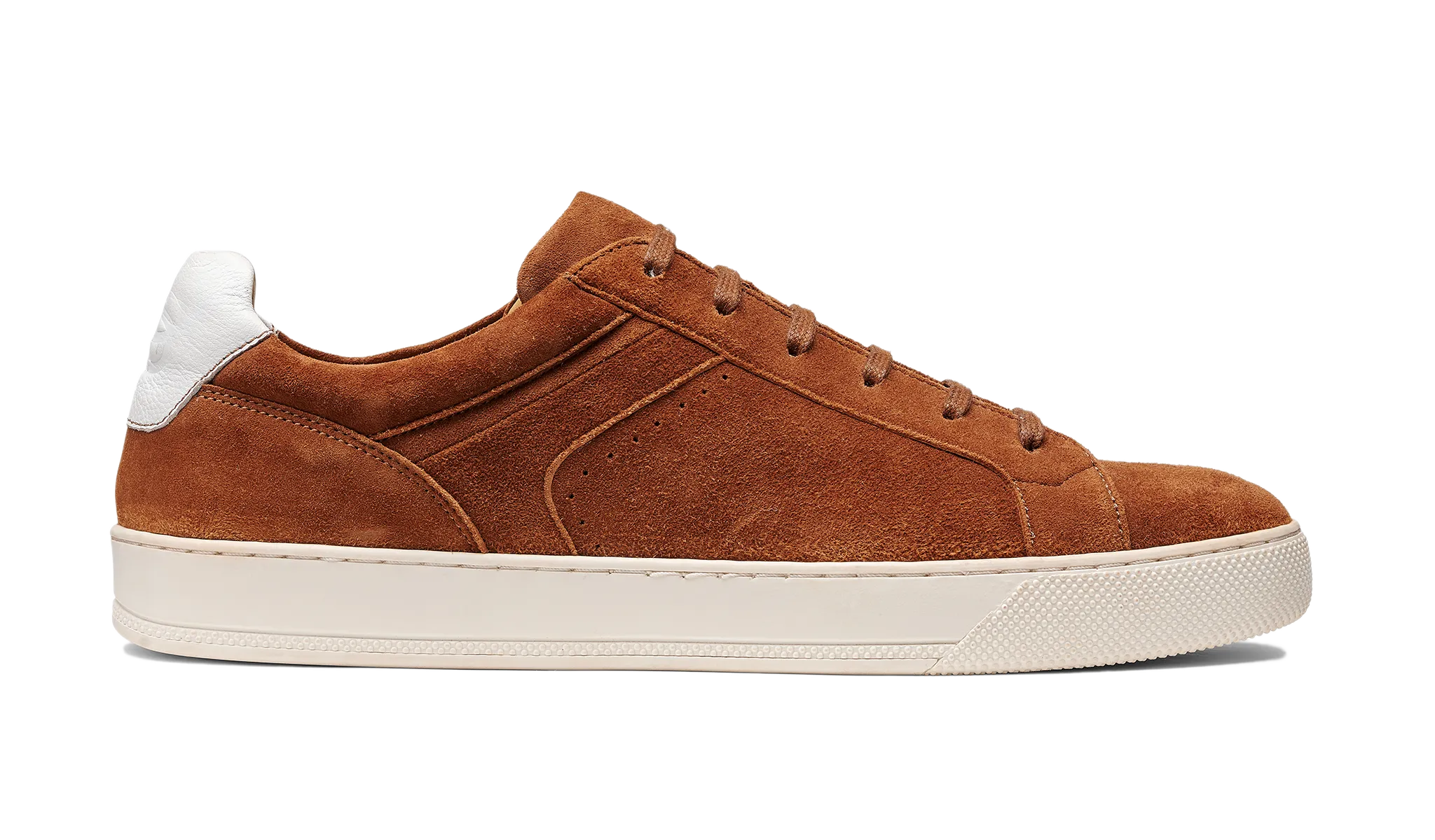 Skylar - Camel Suede White Ultimate Ease