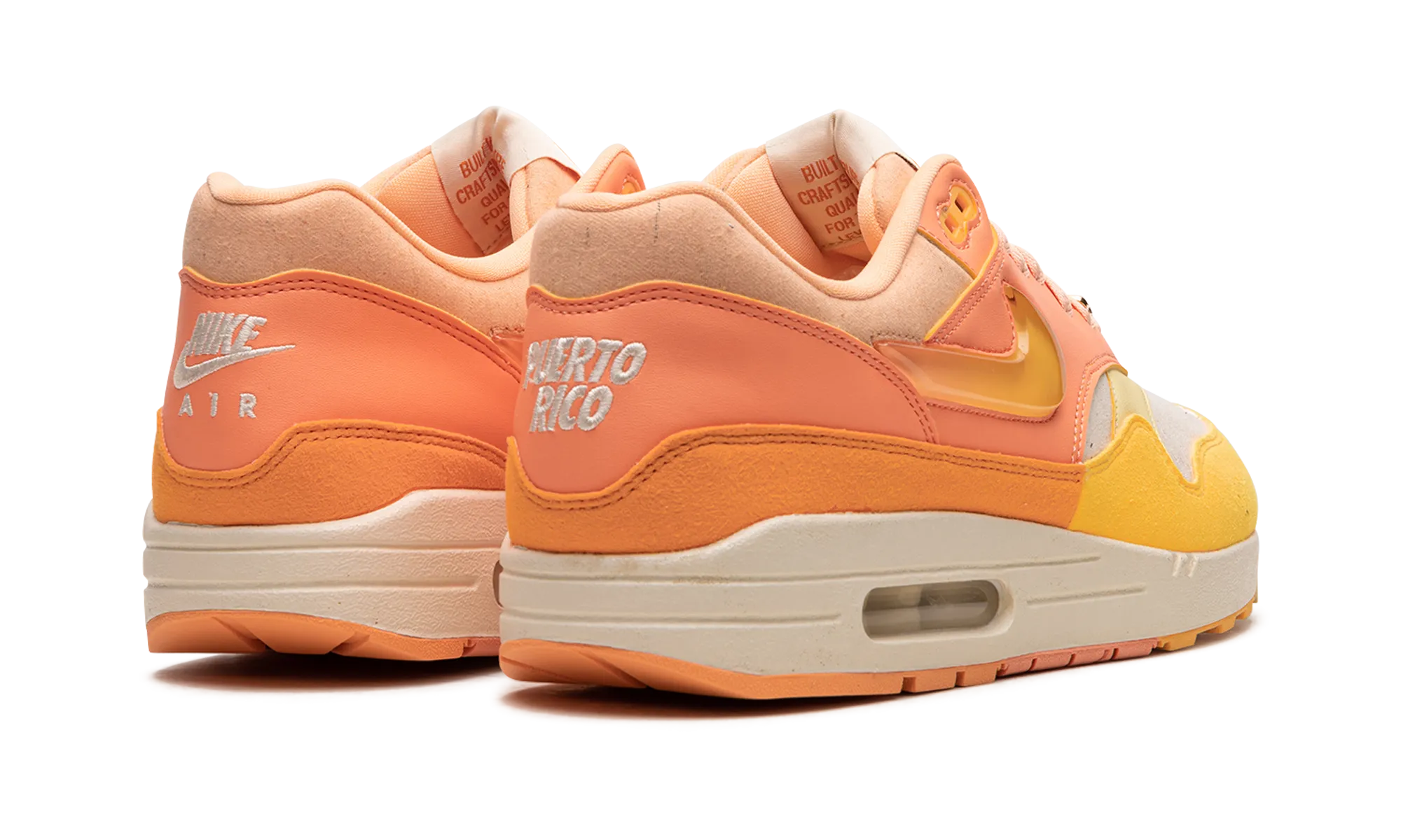 Air Max 1 "Puerto Rico - Orange Frost" Slip   Resistant