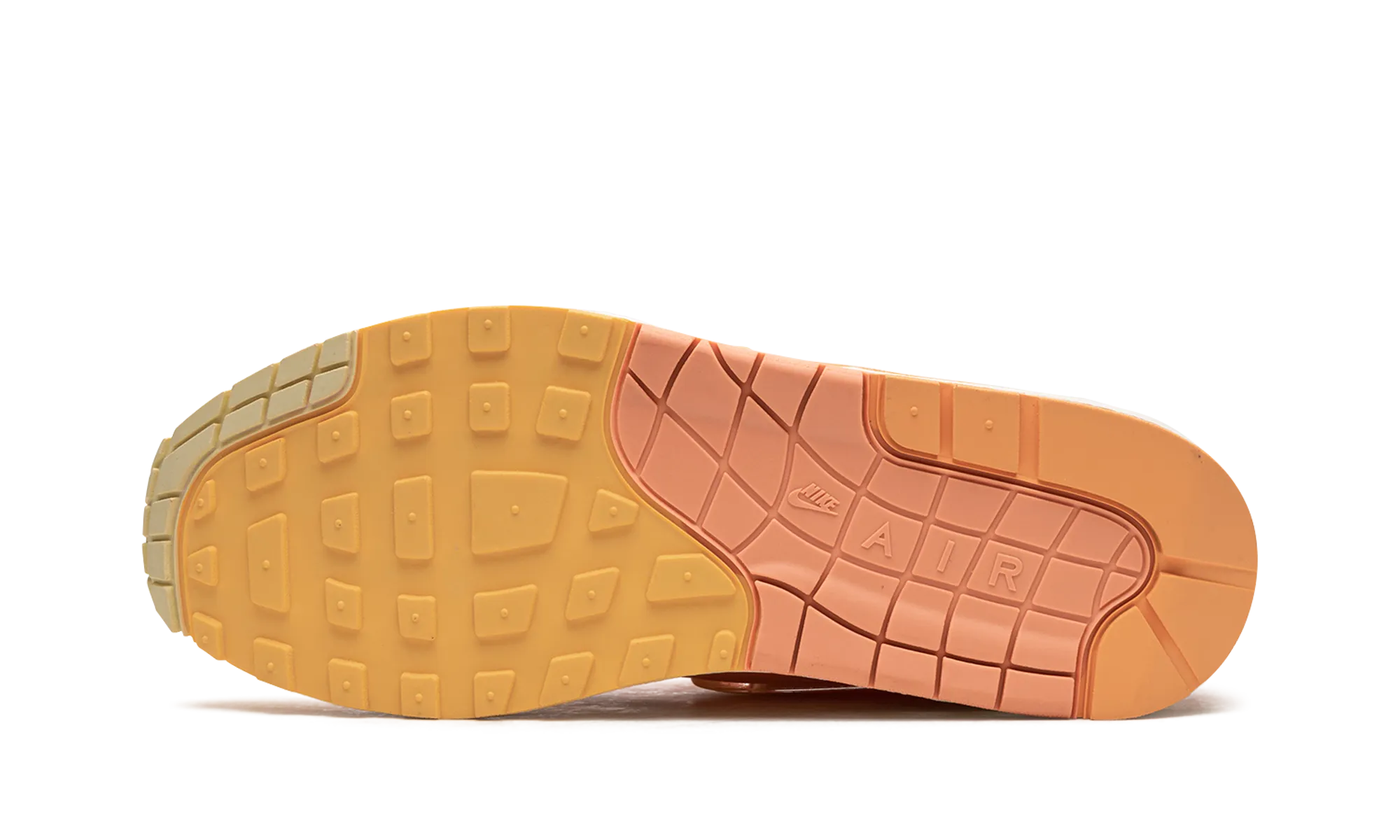 Follow Hike Stretch Step Air Max 1 "Puerto Rico - Orange Frost"