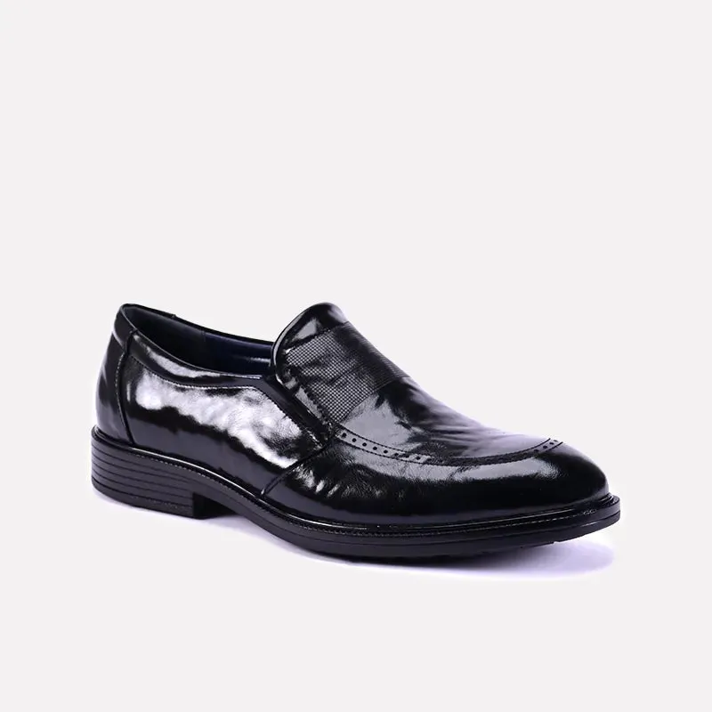 Hampton Black Glossy Dress Shoes 0111240 Evening Shade