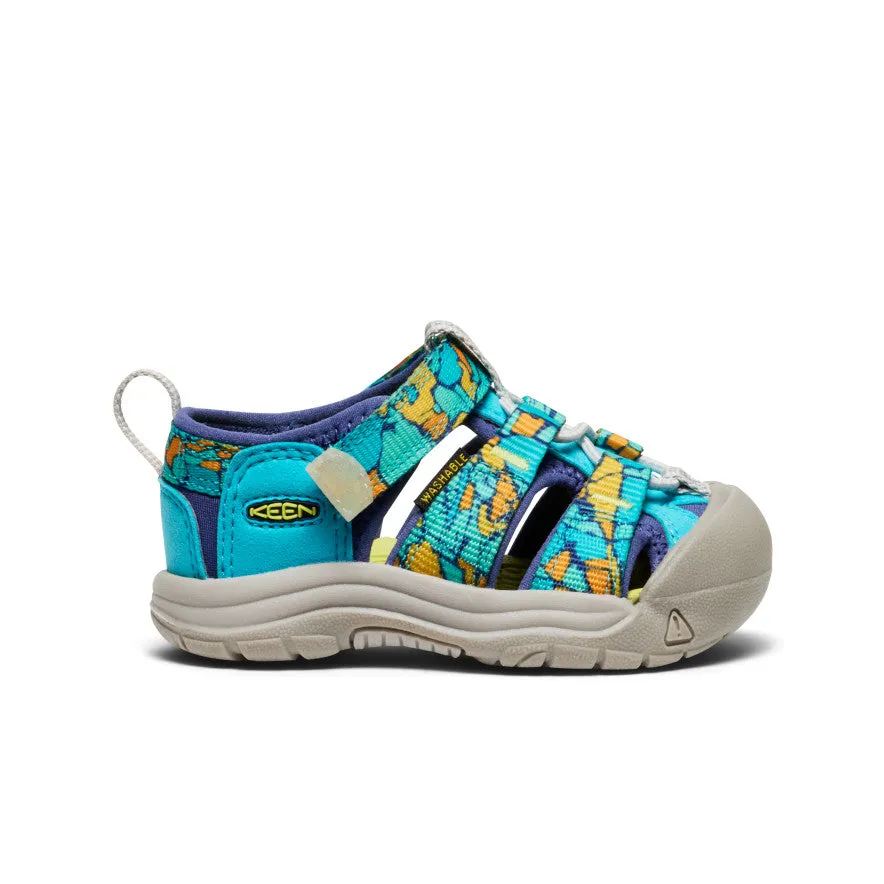 Shiny Gem Footbed Padding Toddlers' Newport H2  |  Pebble Glow