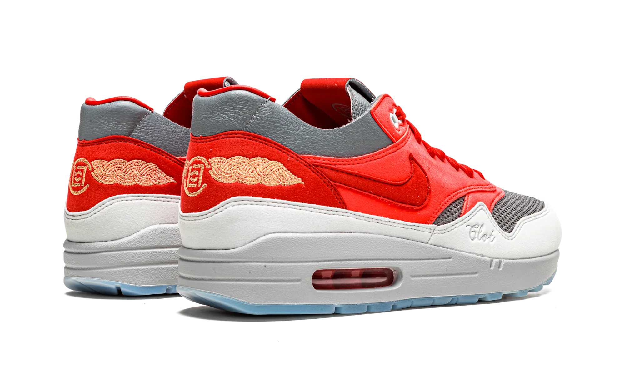 Air Max 1 "Clot K.O.D. - Solar Red" Hybrid Fit Pure Comfort
